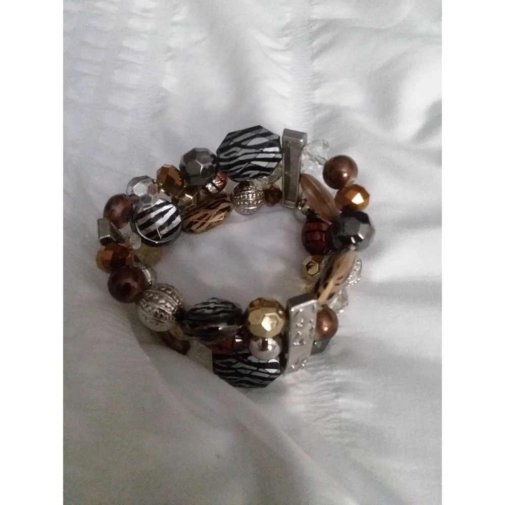 Women's Animal Print Stretch Bracelet